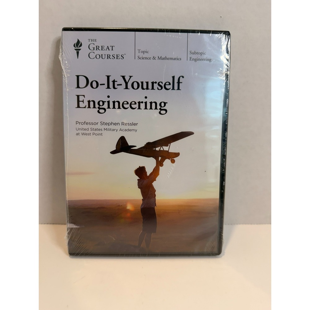 Do-It-Yourself Engineering DVD Great Courses Stephen Ressler STEM Course Sealed